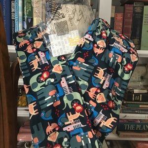 NWT LuLaRoe zoo animals OS leggings